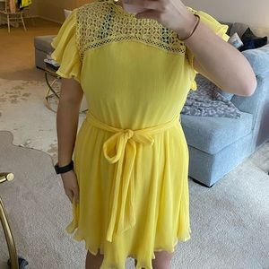 NWT Yellow Dress